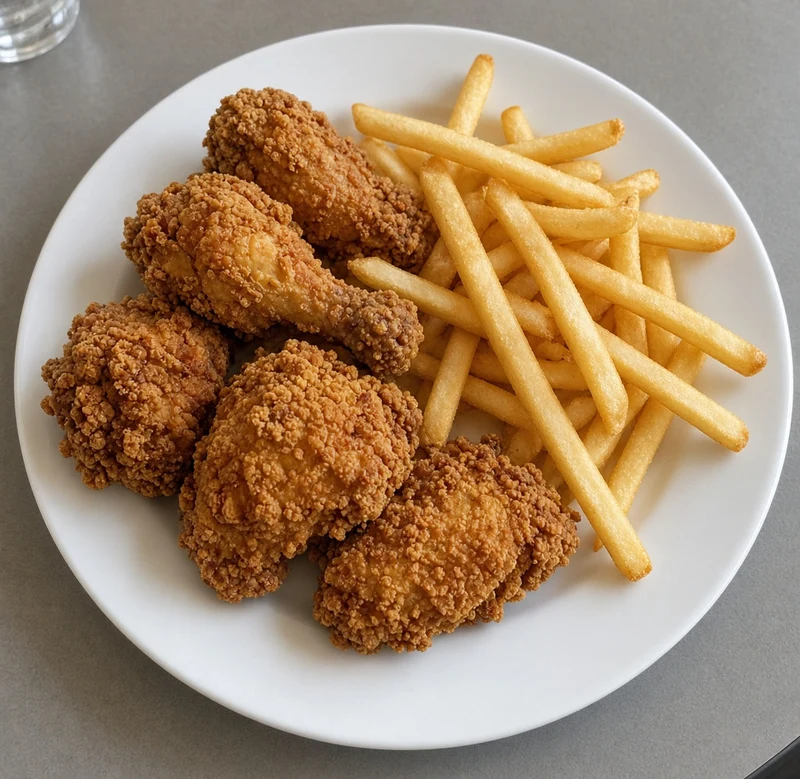 Pita's Fried Chicken at Terry's Comfort Food breakfast restaurant in Penticton, BC