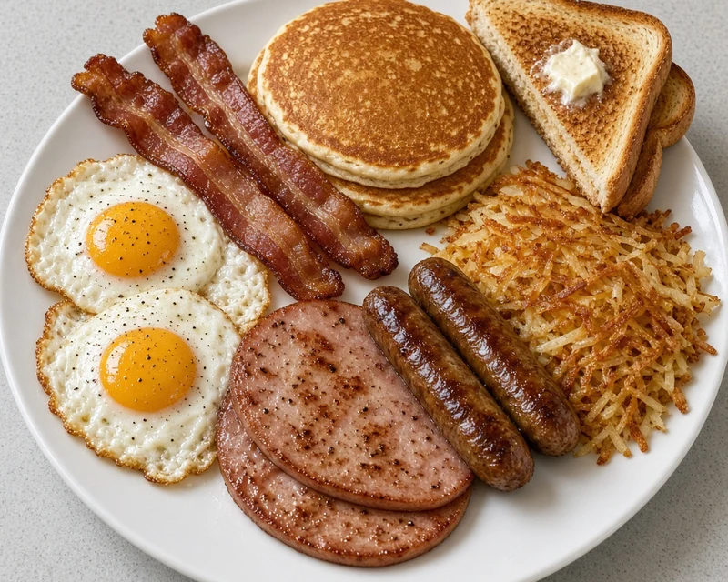 The Big Easy big breakfast at Terry's Comfort Food, breakfast restaurant in Penticton, BC